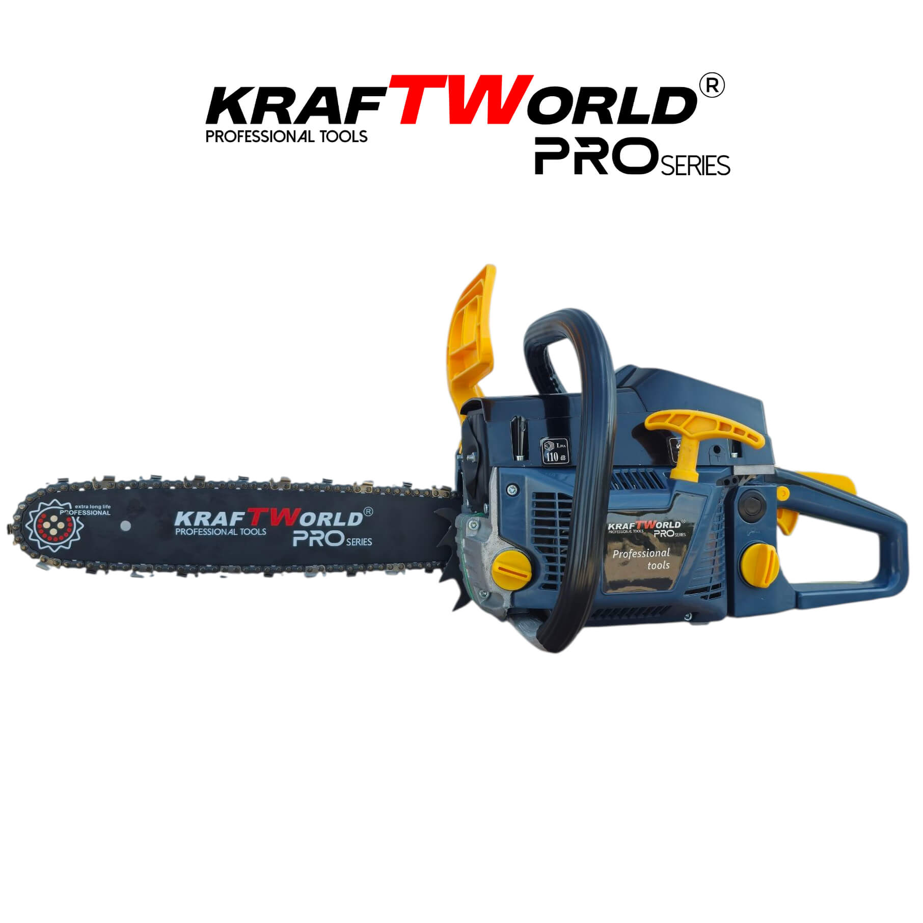 Бензинова Моторна резачка KraftWorld 7.5 HP, 40см верига, 72cc, антивибрационна система ГРАДИНСКИ ИНСТРУМЕНТИ Бензинова Моторна резачка KraftWorld 7.5 HP, 40см верига, 72cc, антивибрационна система