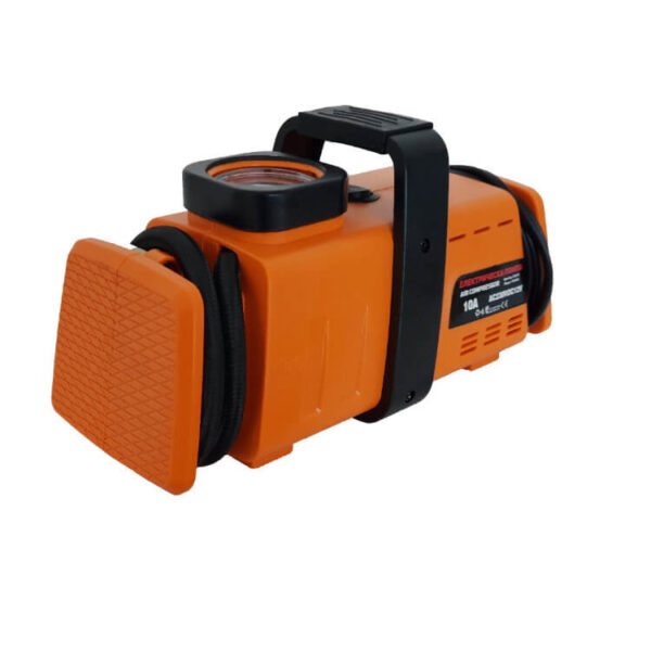 Компресор за гуми KraftWorld – 12V и 220V, 10 Bar АВТО Компресор за гуми KraftWorld – 12V и 220V, 10 Bar