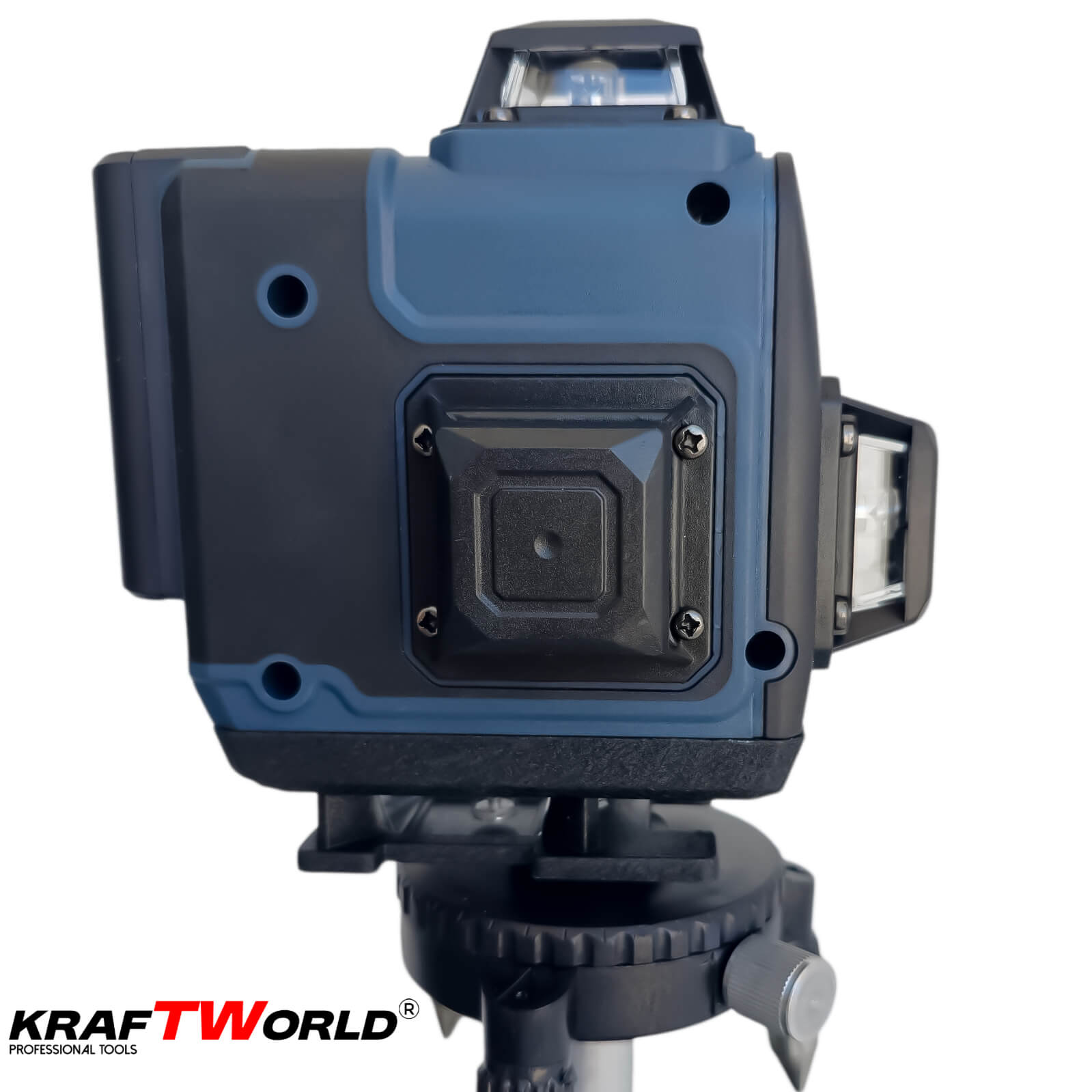 Лазерен нивелир Кraftworld 4×360° с тъчскрийн бутони, дистанционно и тринога в куфар АКУМУЛАТОРНИ ИНСТРУМЕНТИ Лазерен нивелир Кraftworld 4×360° с тъчскрийн бутони, дистанционно и тринога в куфар