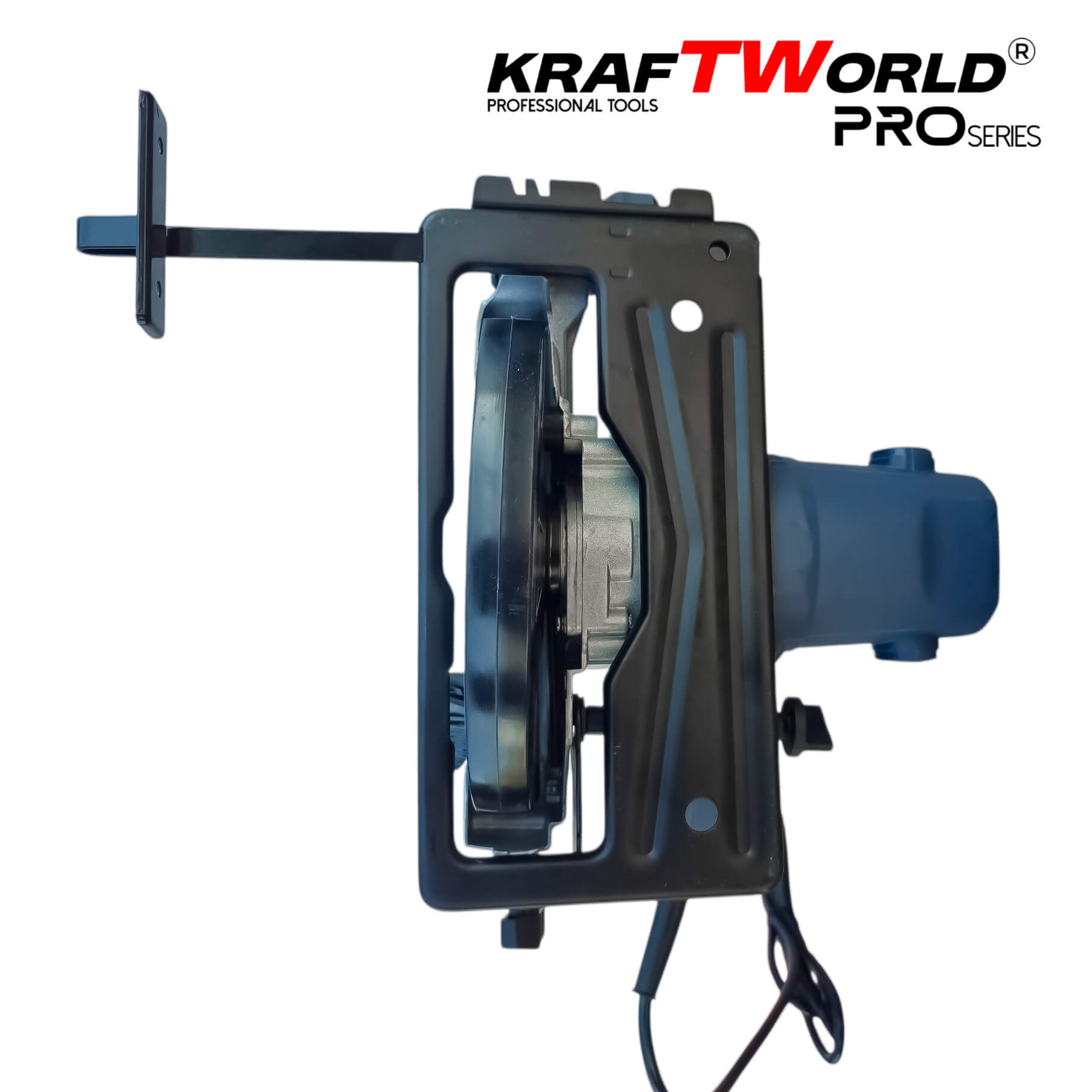 Ръчен циркуляр KraftWorld PRO 1600W, диск 190mm, 45° рязане ЕЛЕКТРИЧЕСКИ ИНСТРУМЕНТИ Ръчен циркуляр KraftWorld PRO 1600W, диск 190mm, 45° рязане
