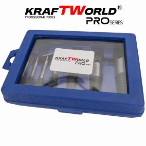 Екстрактори за болтове и тръбни части – комплект 8 броя Kraftworld Pro