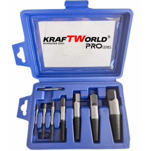 Екстрактори за болтове и тръбни части – комплект 8 броя Kraftworld Pro