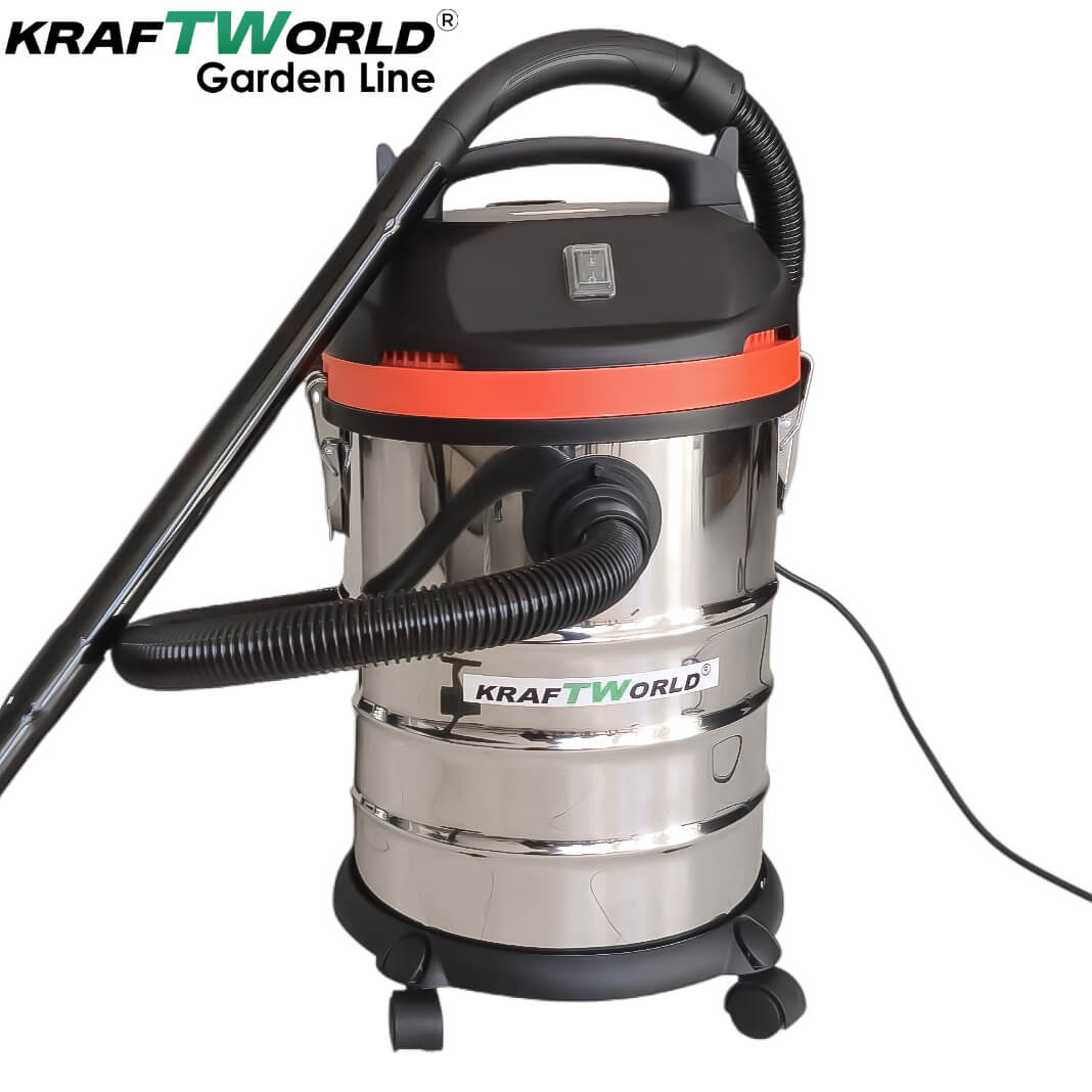 Ултра мощна Прахосмукачка Kraftworld 30L – сухо засмукване, мокро почистване и издухване ЕЛЕКТРИЧЕСКИ ИНСТРУМЕНТИ Ултра мощна Прахосмукачка Kraftworld 30L – сухо засмукване, мокро почистване и издухване