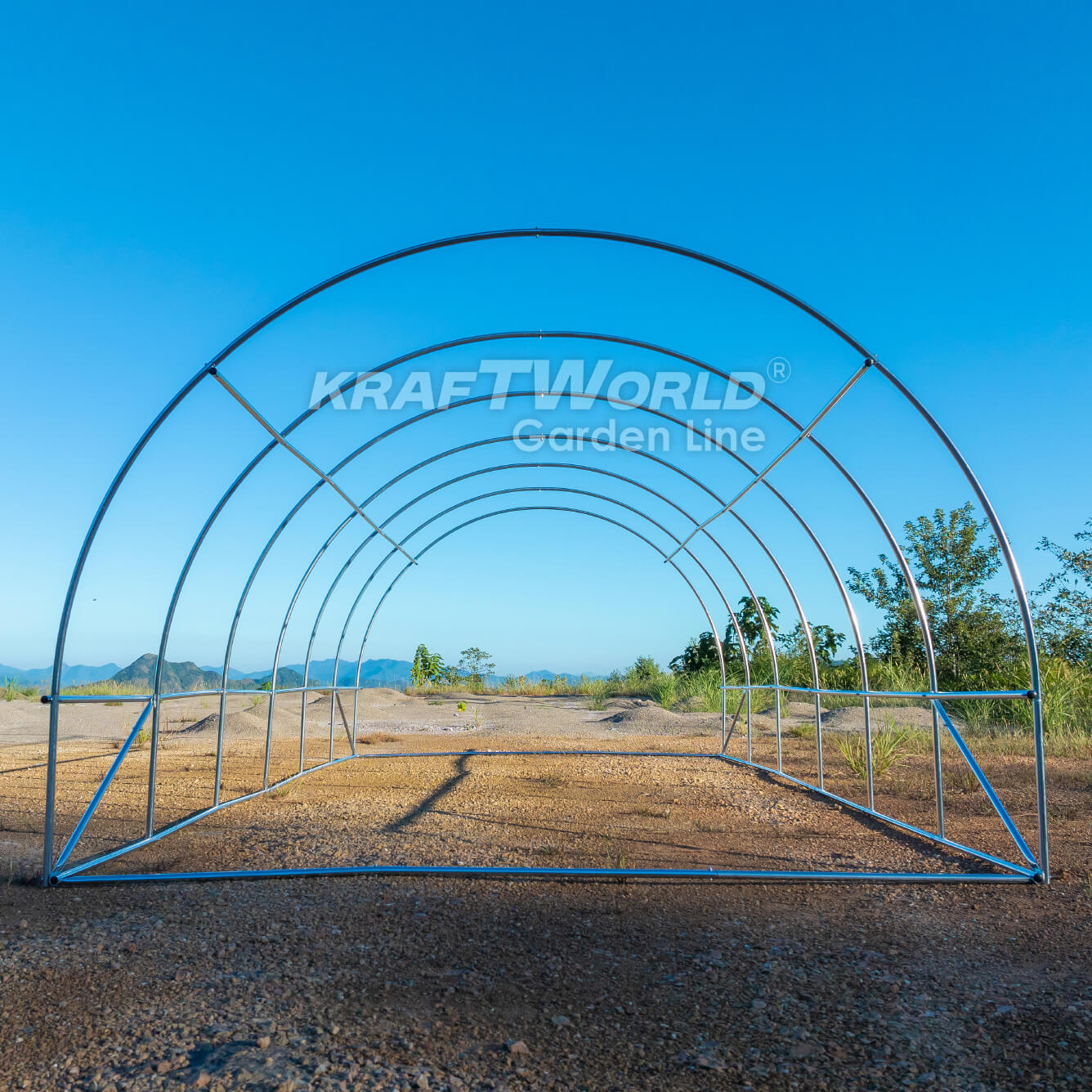 Резервно покривало за оранжерия 6×3×2 м – KraftWorld Garden Line, UV4 армирано покритие и 12 прозореца и 2 врати ДВОР И ГРАДИНА Резервно покривало за оранжерия 6×3×2 м – KraftWorld Garden Line, UV4 армирано покритие и 12 прозореца и 2 врати