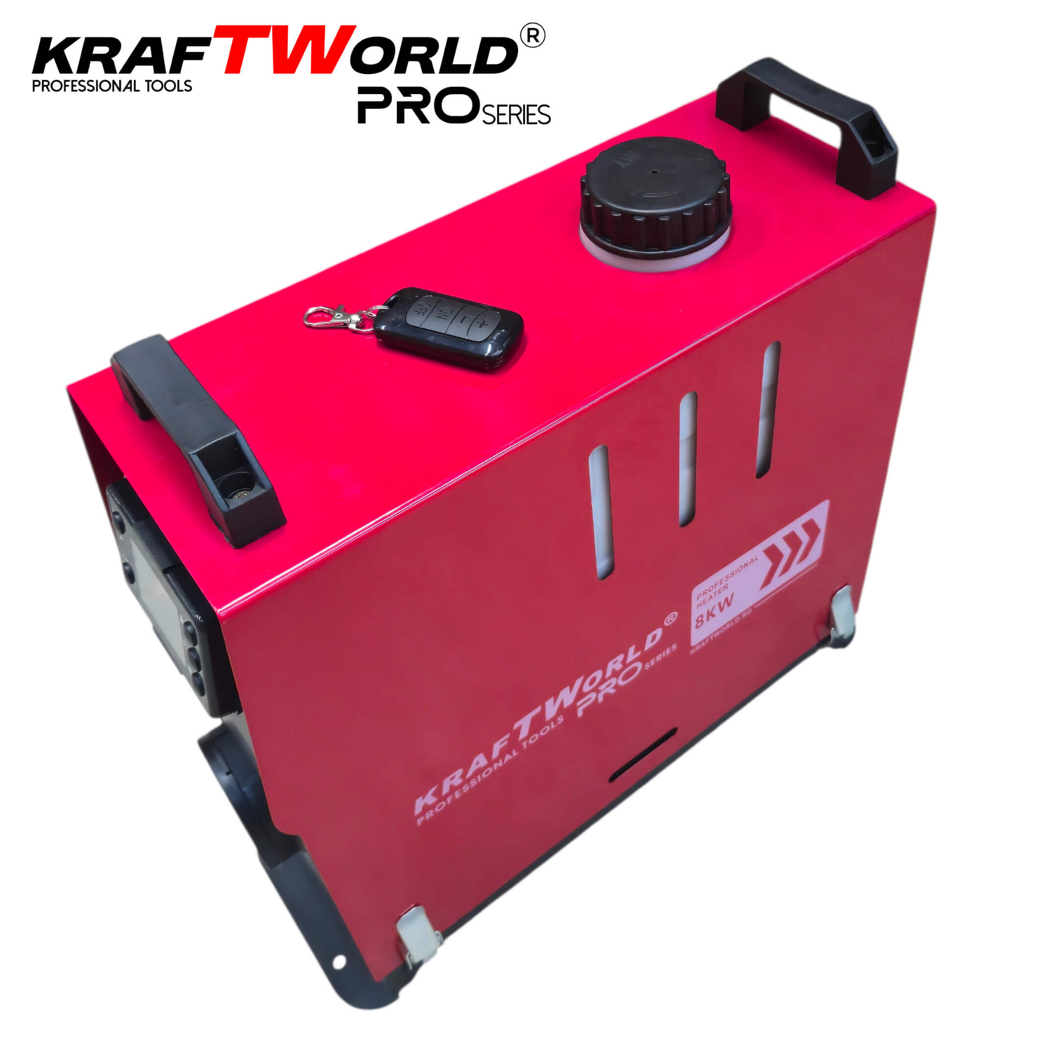 Преносима Суха Дизелова Печка KraftWorld PRO 8kW – за кемпери, бусове и гаражи 12V / 24V / 220V АВТО Преносима Суха Дизелова Печка KraftWorld PRO 8kW – за кемпери, бусове и гаражи 12V / 24V / 220V