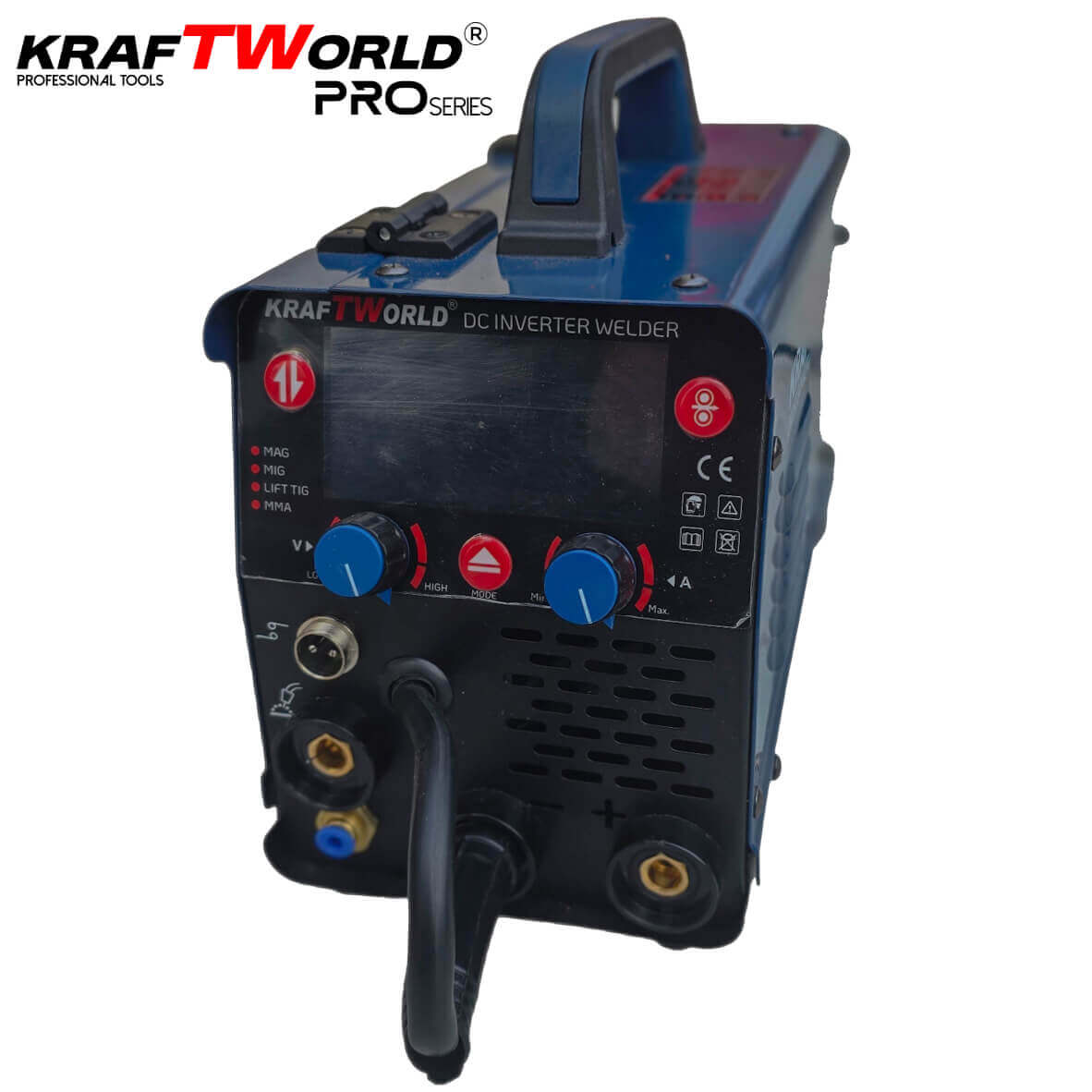 Добави в Любими KraftWorld Инверторен Телоподаващ Електрожен 3в1 MIG/MAG/TIG 250A с газ и без газ ЕЛЕКТРОЖЕНИ Добави в Любими KraftWorld Инверторен Телоподаващ Електрожен 3в1 MIG/MAG/TIG 250A с газ и без газ