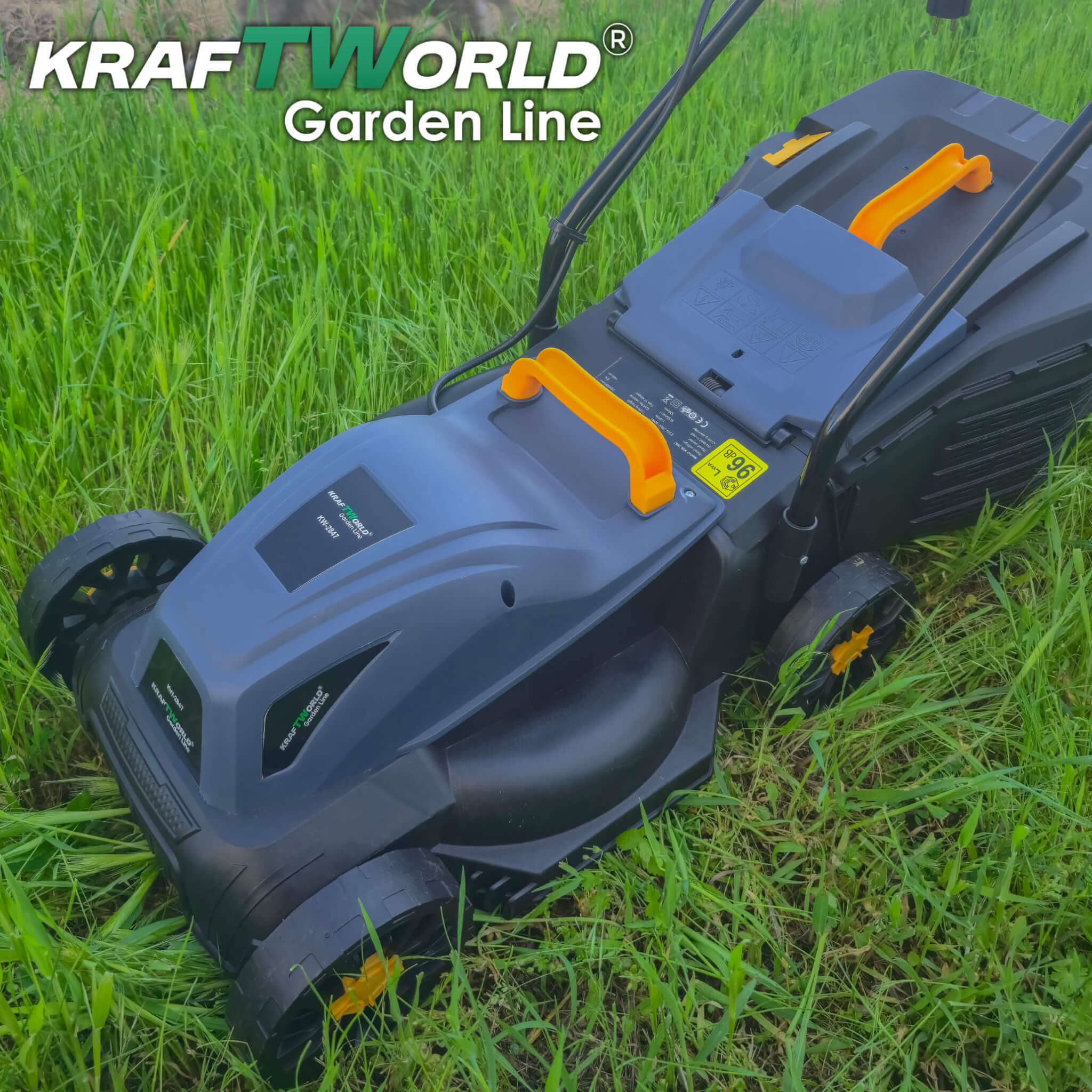 Електрическа Косачка KraftWorld Garden Line 1800W с Ширина 320мм Регулиране на Височината на Косене и 25L Кош ГРАДИНСКИ ИНСТРУМЕНТИ Електрическа Косачка KraftWorld Garden Line 1800W с Ширина 320мм Регулиране на Височината на Косене и 25L Кош