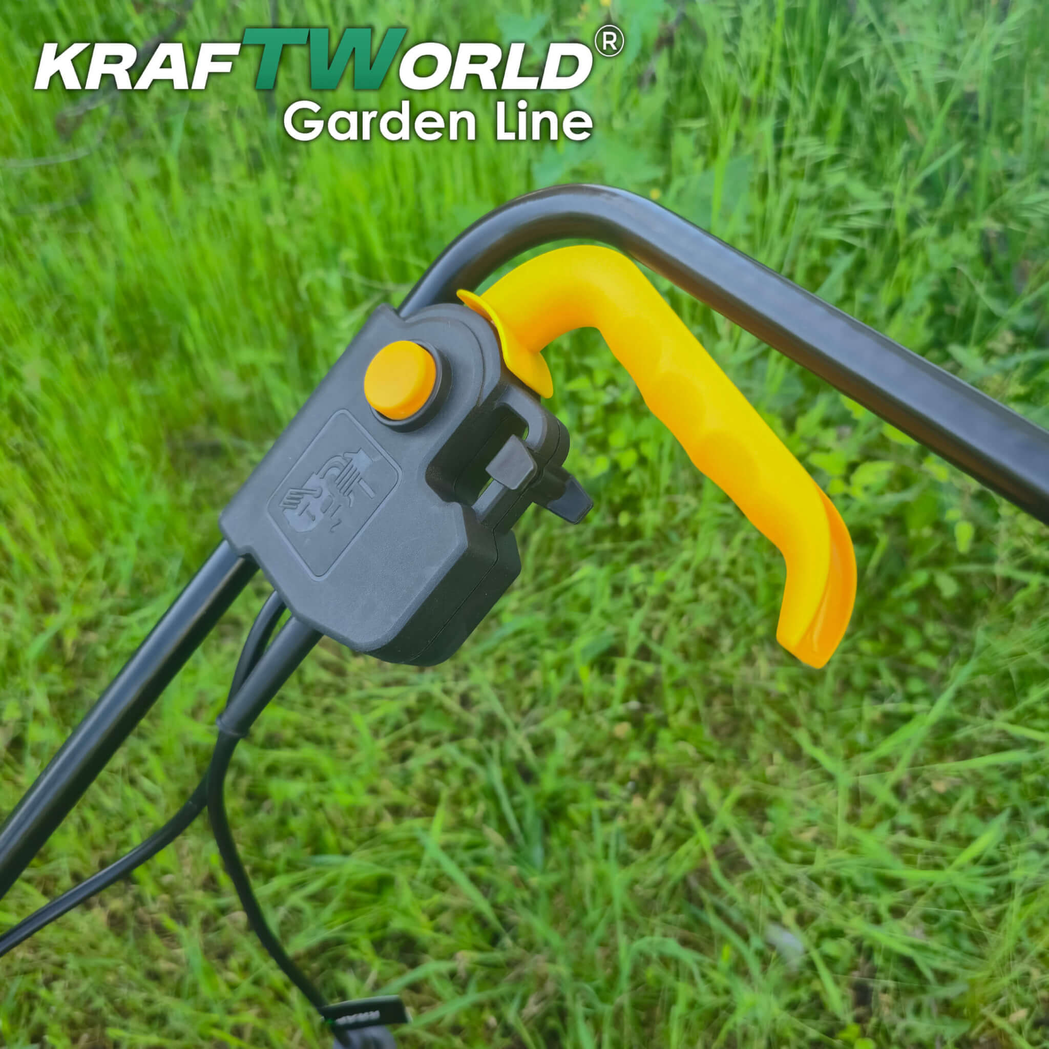 Електрическа Косачка KraftWorld Garden Line 1800W с Ширина 320мм Регулиране на Височината на Косене и 25L Кош ГРАДИНСКИ ИНСТРУМЕНТИ Електрическа Косачка KraftWorld Garden Line 1800W с Ширина 320мм Регулиране на Височината на Косене и 25L Кош