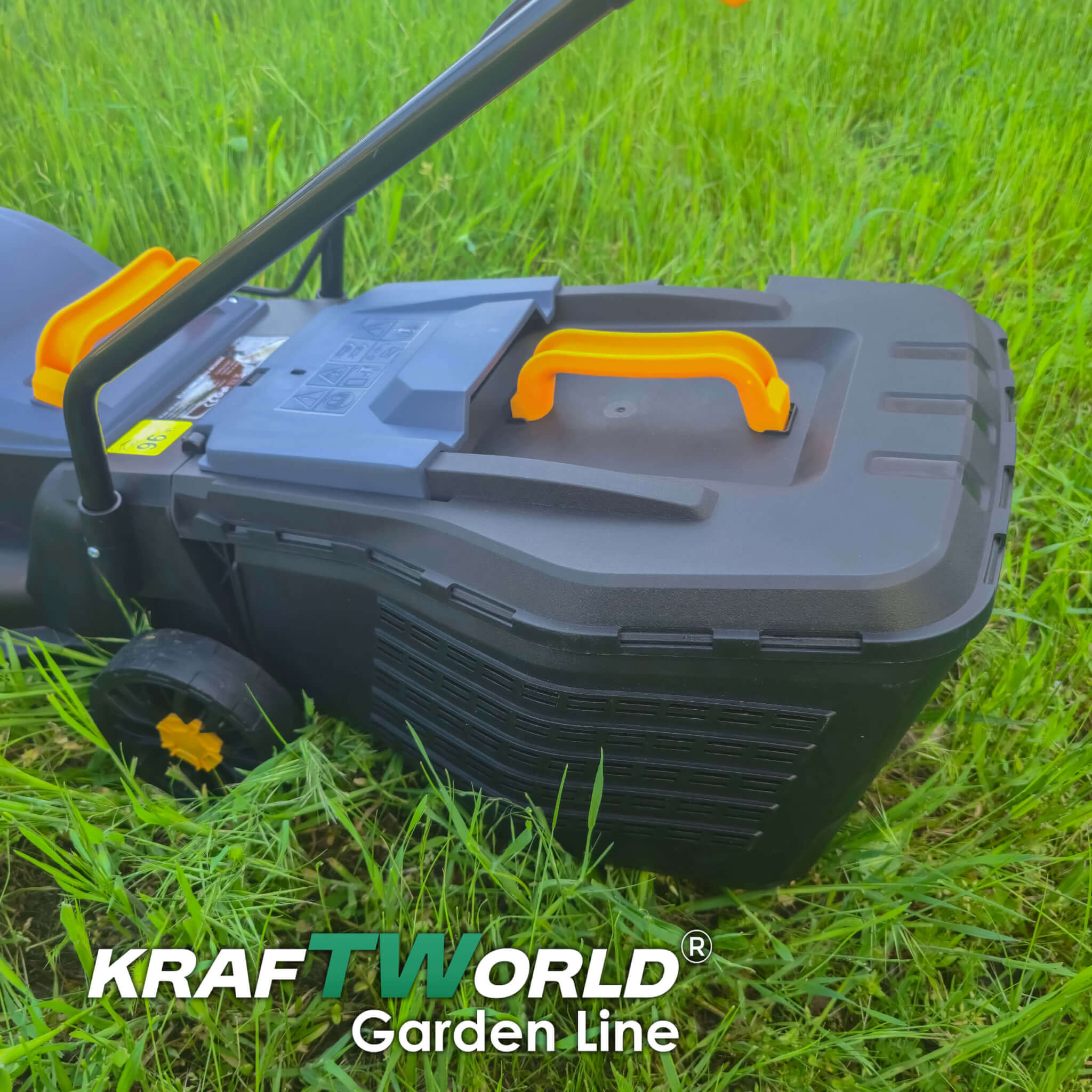 Електрическа Косачка KraftWorld Garden Line 1800W с Ширина 320мм Регулиране на Височината на Косене и 25L Кош ГРАДИНСКИ ИНСТРУМЕНТИ Електрическа Косачка KraftWorld Garden Line 1800W с Ширина 320мм Регулиране на Височината на Косене и 25L Кош