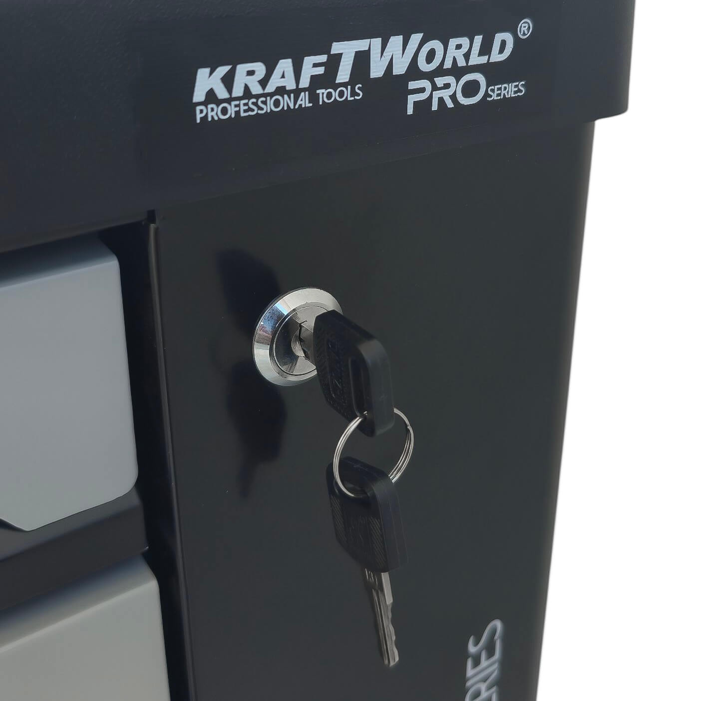 Професионален Шкаф с Инструменти KraftWorld PRO 258 Части и 7 Чекмеджета АВТО Професионален Шкаф с Инструменти KraftWorld PRO 258 Части и 7 Чекмеджета