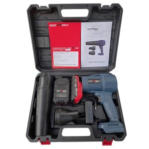 Акумулаторна Турбо Духалка KraftWorld PRO 21V с 3 Приставки и Батерия