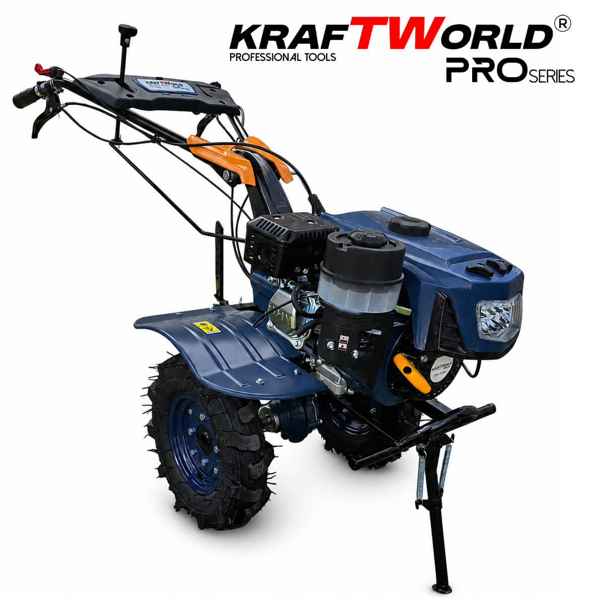 Бензинова мотофреза KraftWorld PRO Series 7.5HP 212cc, 2+1 скорости, 950мм ГРАДИНСКИ ИНСТРУМЕНТИ Бензинова мотофреза KraftWorld PRO Series 7.5HP 212cc, 2+1 скорости, 950мм