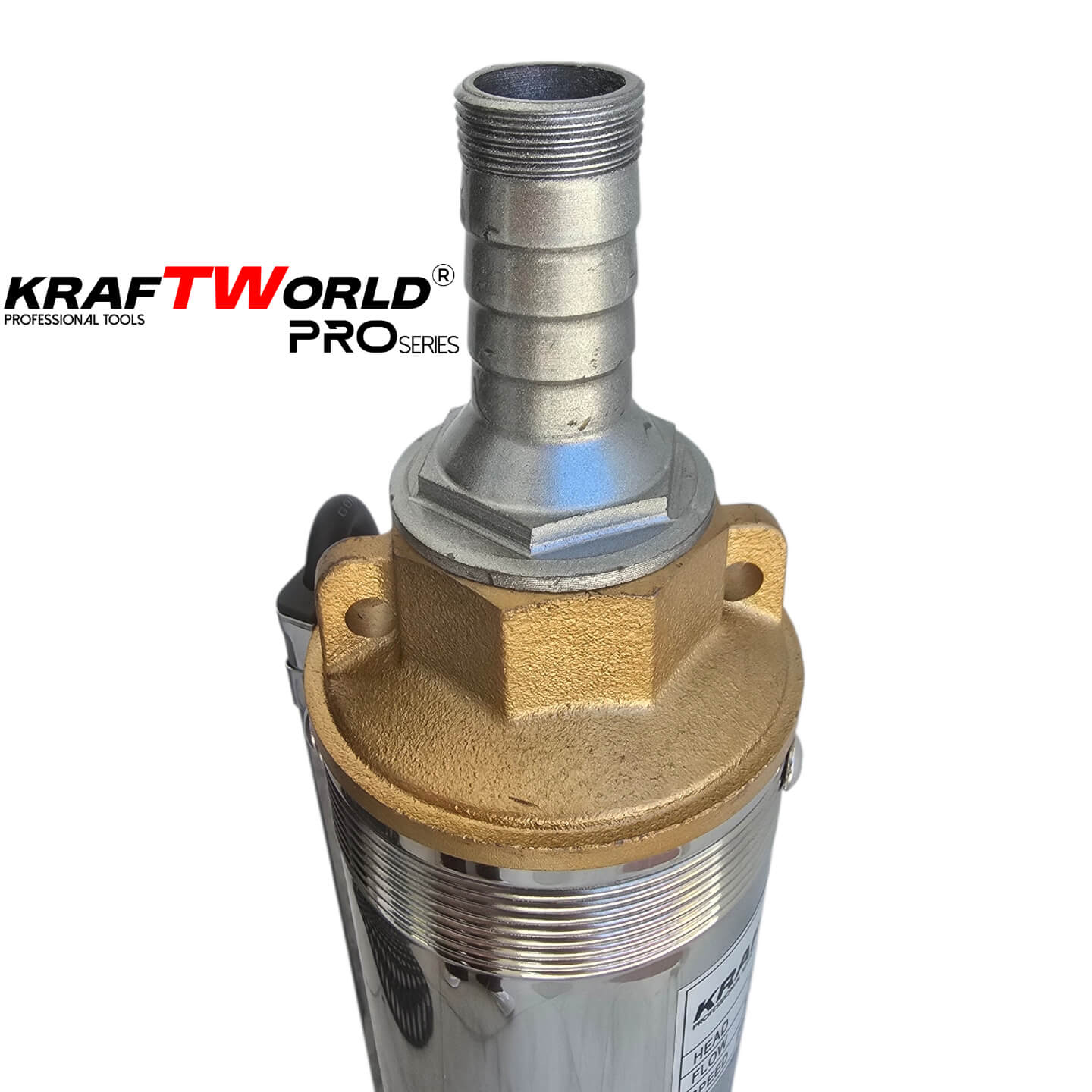 Сондажна Помпа KraftWorld PRO 1100W, 72м и 50L/min с Турбинна Система ДВОР И ГРАДИНА Сондажна Помпа KraftWorld PRO 1100W, 72м и 50L/min с Турбинна Система