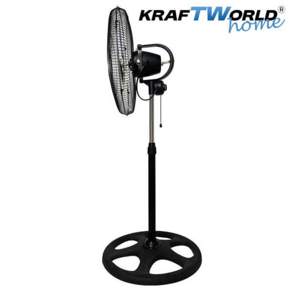 Вентилатор 3в1 KraftWorld Home 45 см – стоящ, настолен и стенен, 65W ЗА ДОМА Вентилатор 3в1 KraftWorld Home 45 см – стоящ, настолен и стенен, 65W